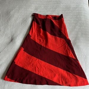 Vivienne Westwood 100% silk Midi Skirt